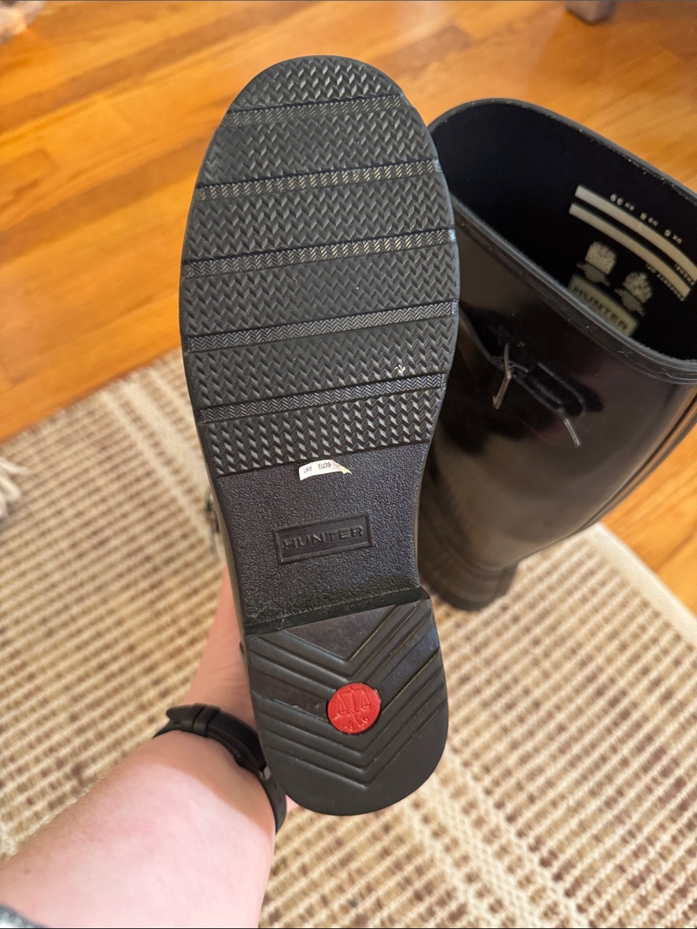 Hunter Refined Tall Rain Boots - Picture 5 of 5